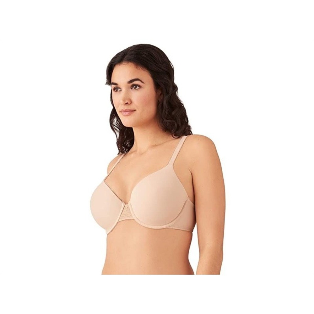 NWOt Wacoal 36B Instant Polish T-Shirt Bra 853382 Beige 131964